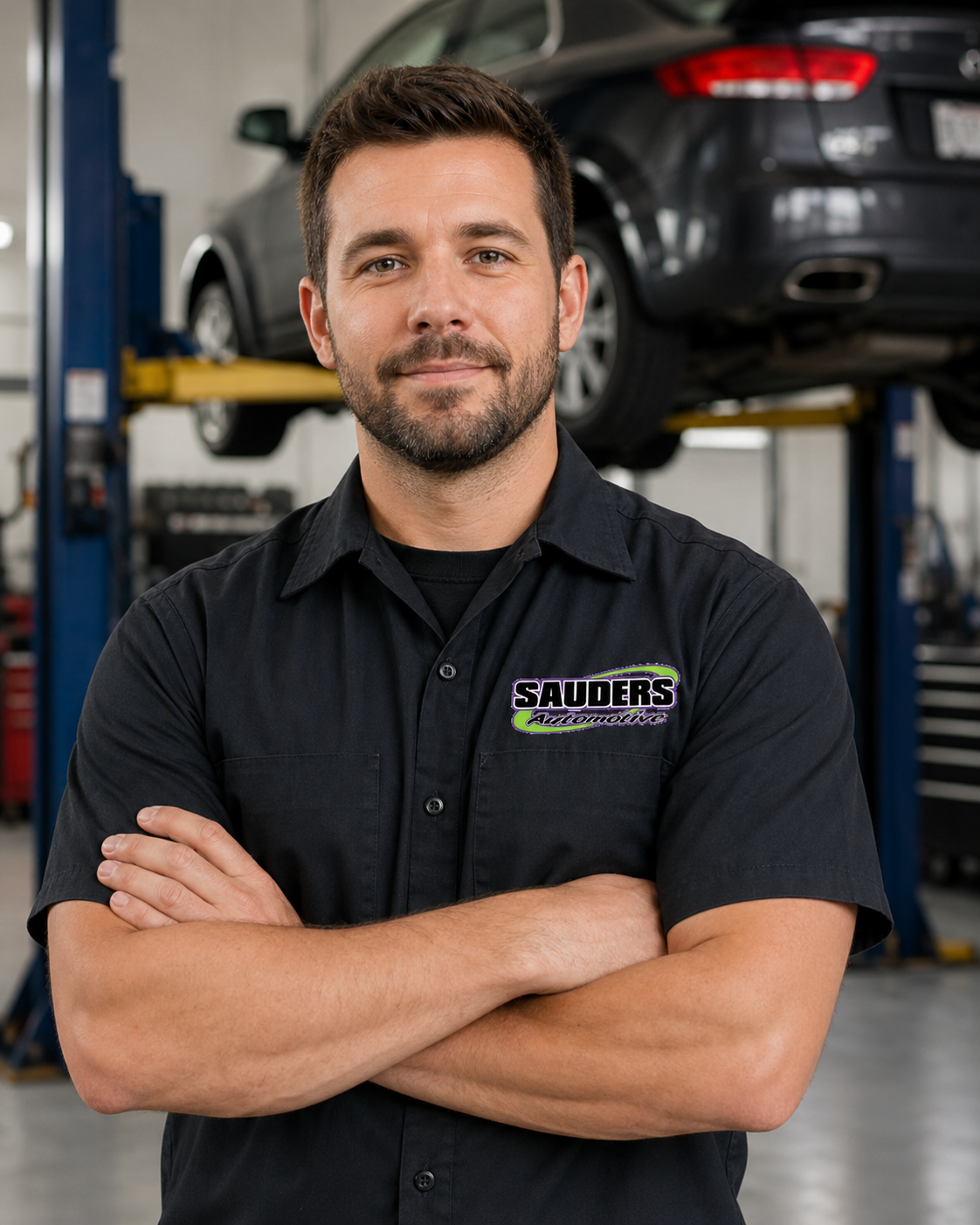 ASE certified mechanic at Sauder's Automotive