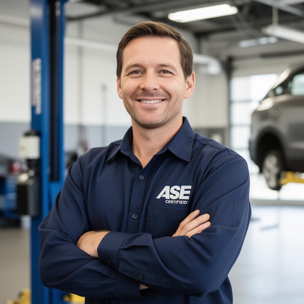 ASE certified mechanic at Sauder's Automotive