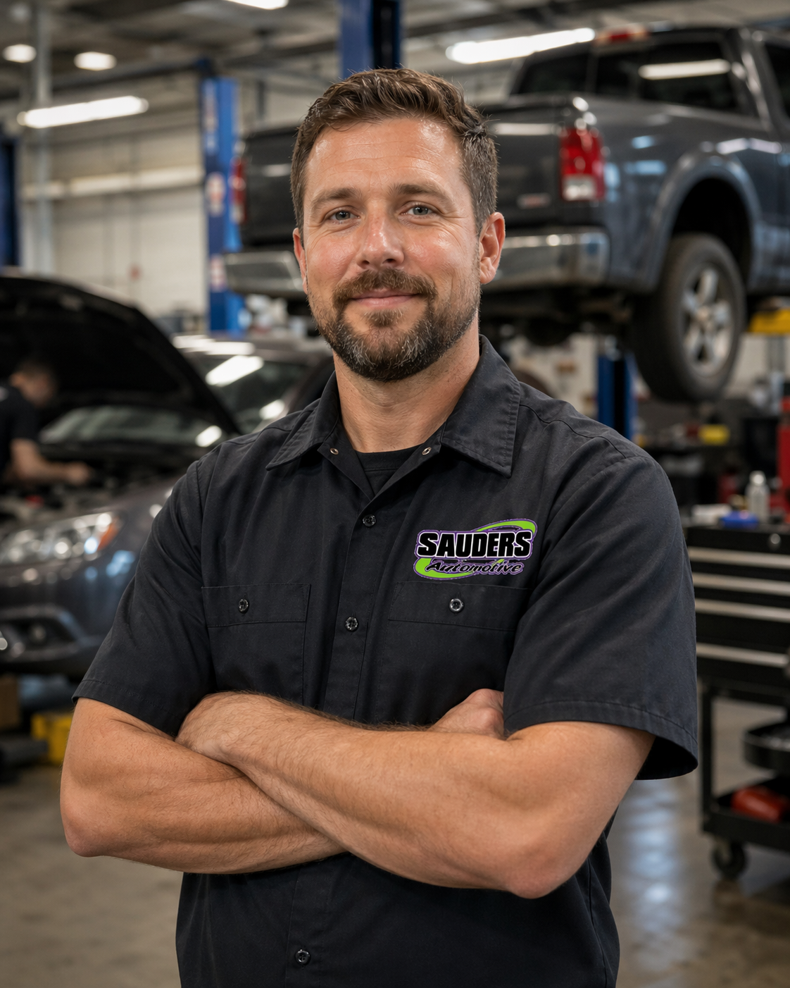 ASE certified mechanic at Sauder's Automotive